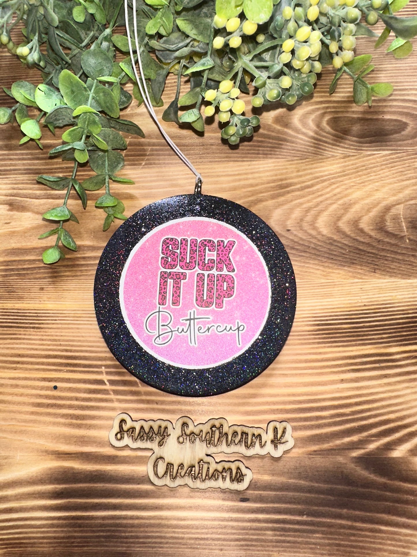 Car Freshie - Suck it Up - Scent is Butt Naked