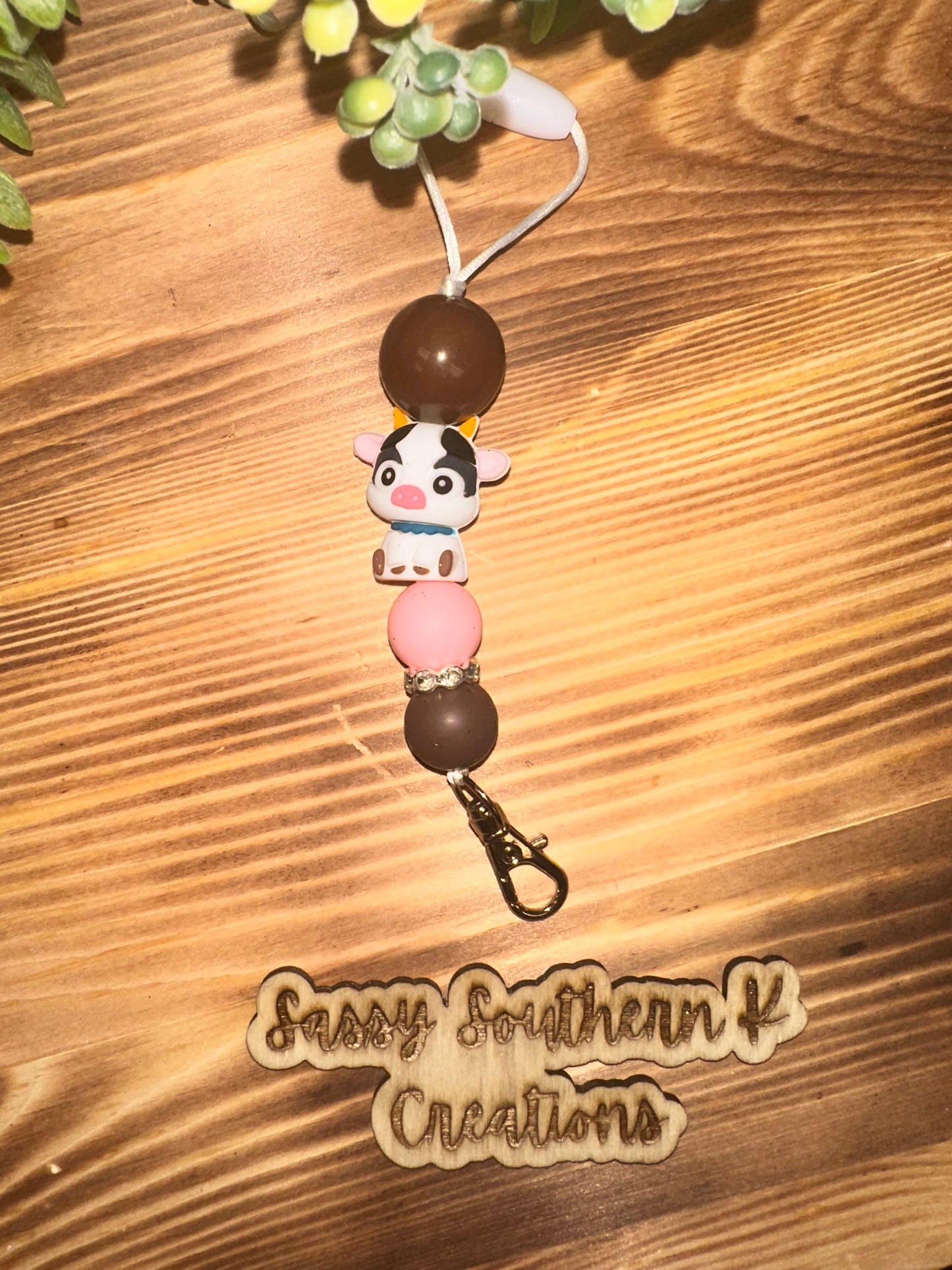 Car Freshie Hanger - Cow
