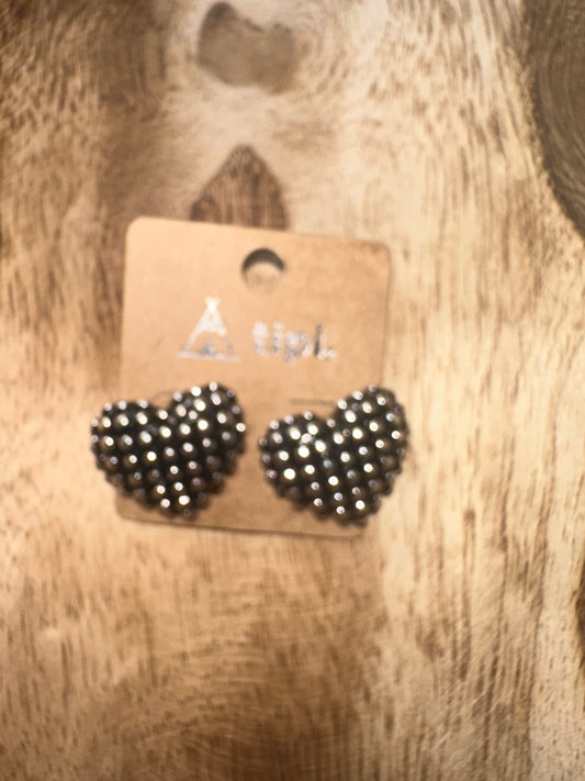 Heart Studs