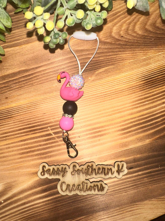 Car Freshie Hanger - Flamingo