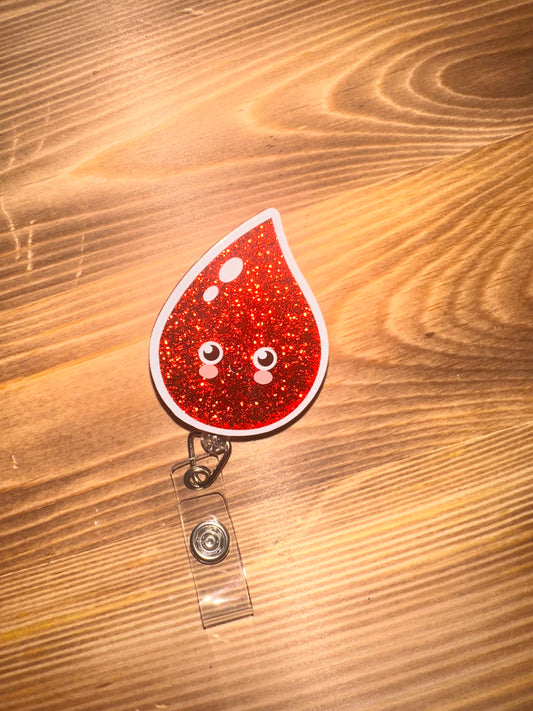 Badge Reel - red