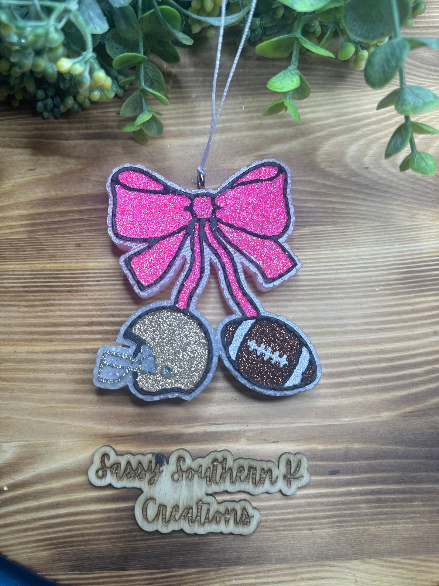 Car Freshie - Football - Scent is Texas Boujee