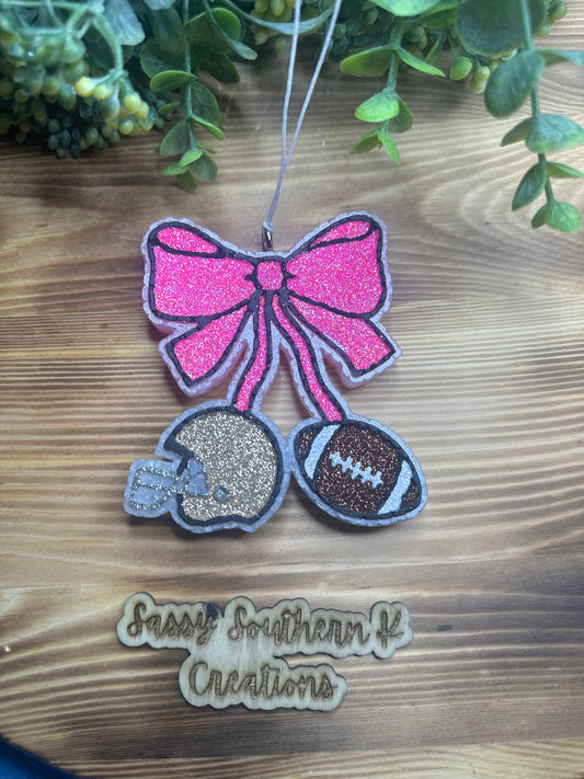 Car Freshie - Football - Scent is Texas Boujee