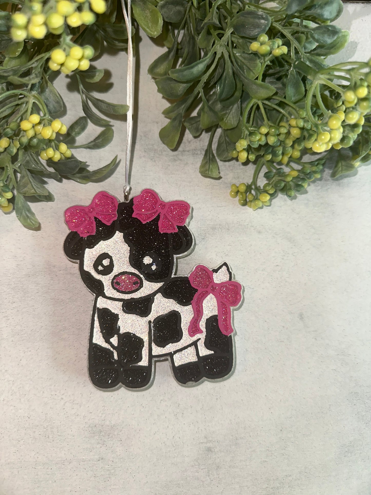Car Freshie - Cow- Scent is Sugar Grace