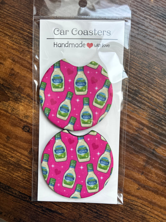 Car Coaster -Neoprene- Ranch