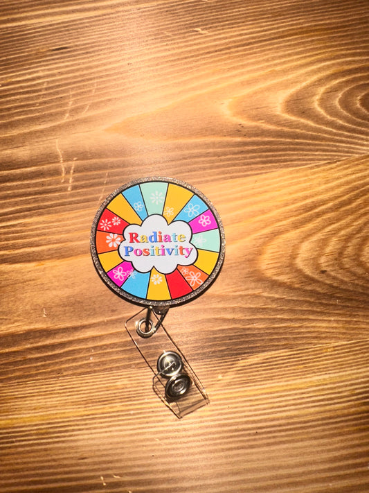 Badge Reel - Radiate Positivity