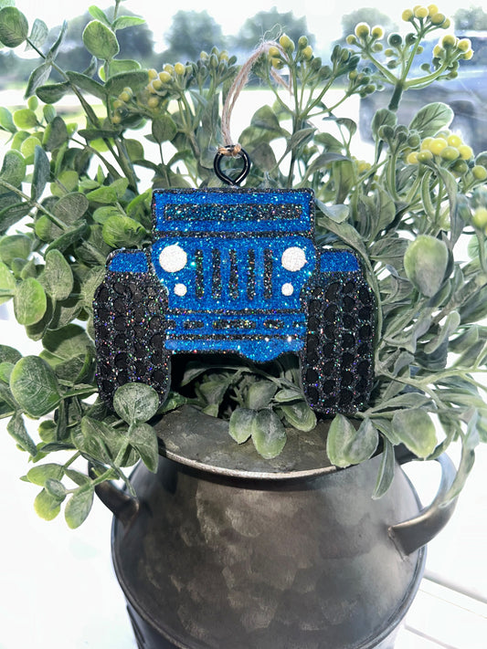 Blue Jeep - Strawberry