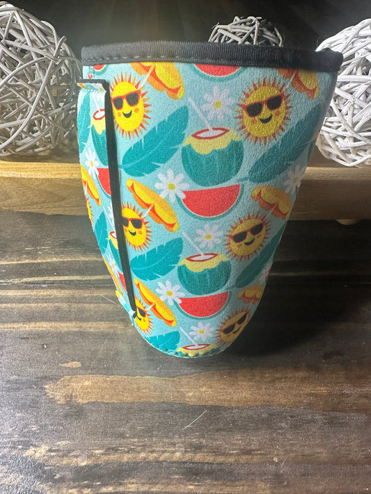Restaurant/Ice Coffee Koozie 30/32oz w/handle