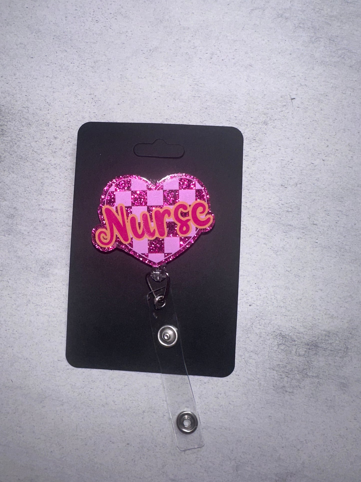 Nurse badge reel