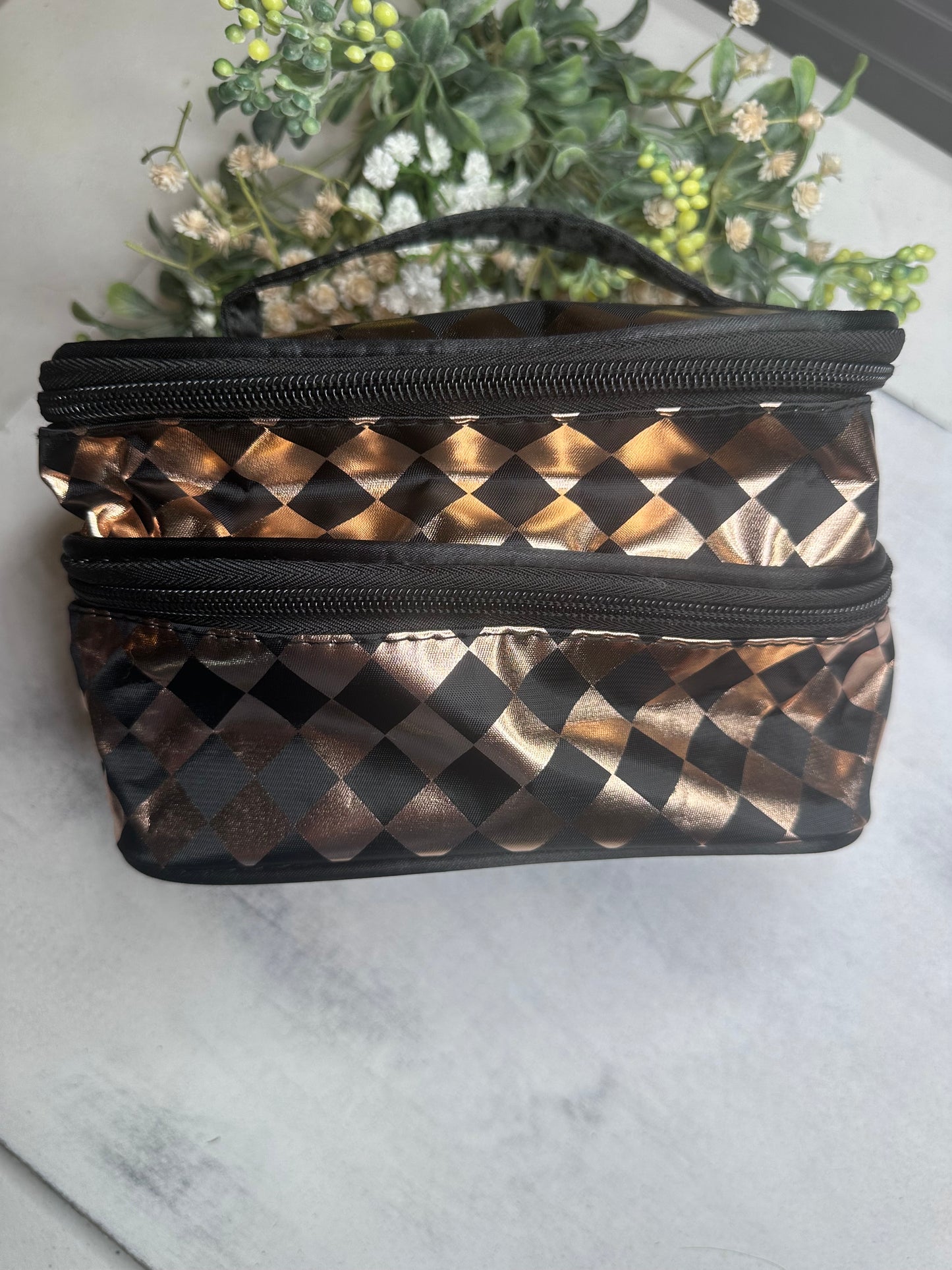 Double Layer Cosmetic Bag