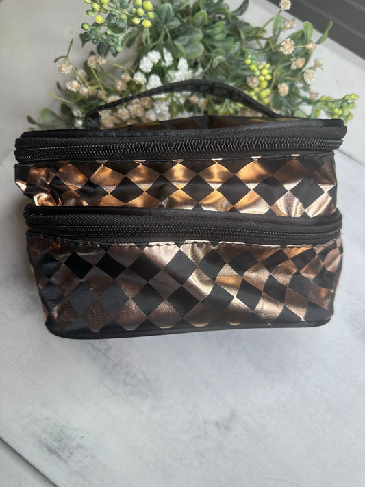 Double Layer Cosmetic Bag