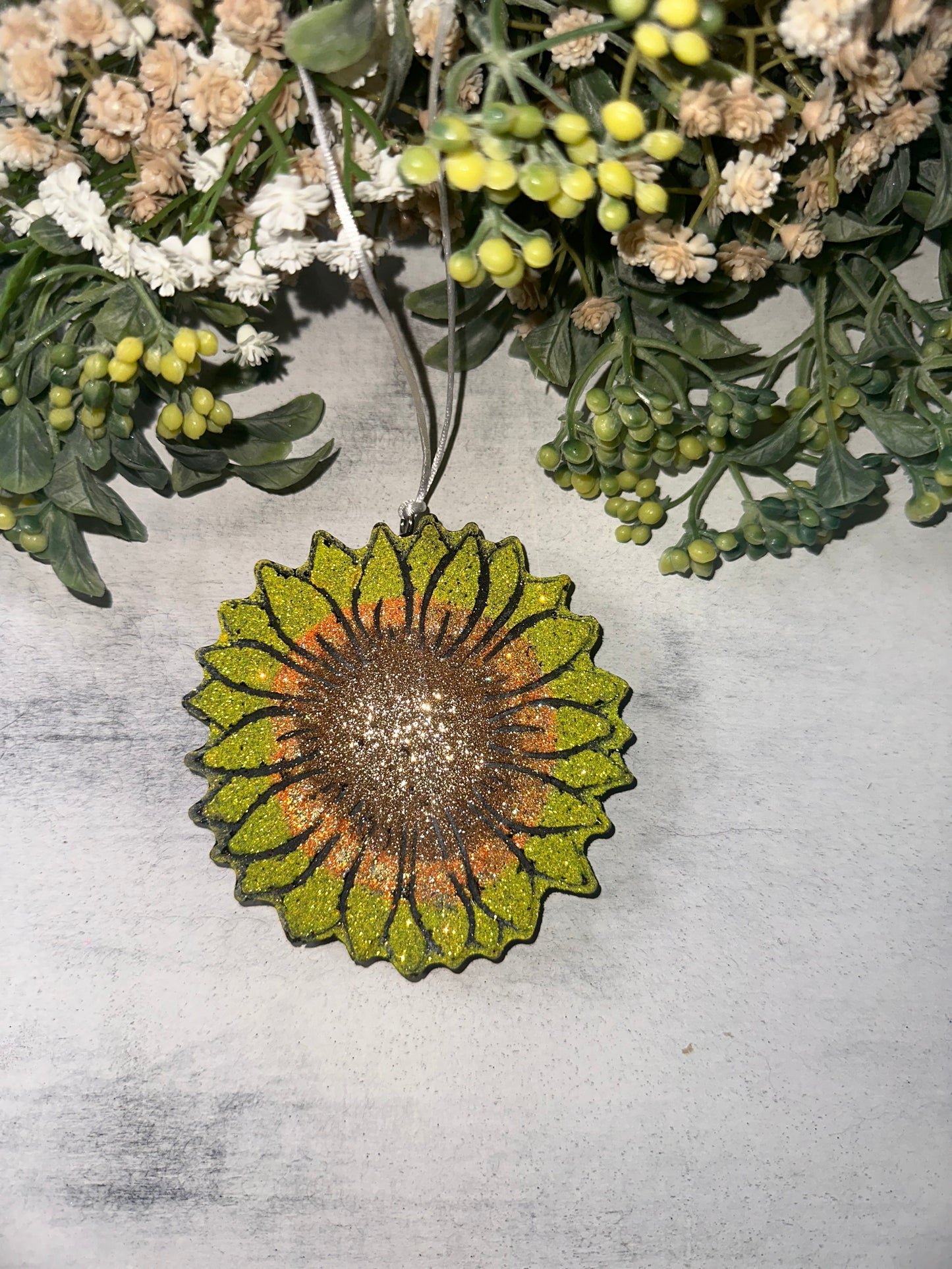 Car Freshie - Sunflower - Scent is Dark Kiss