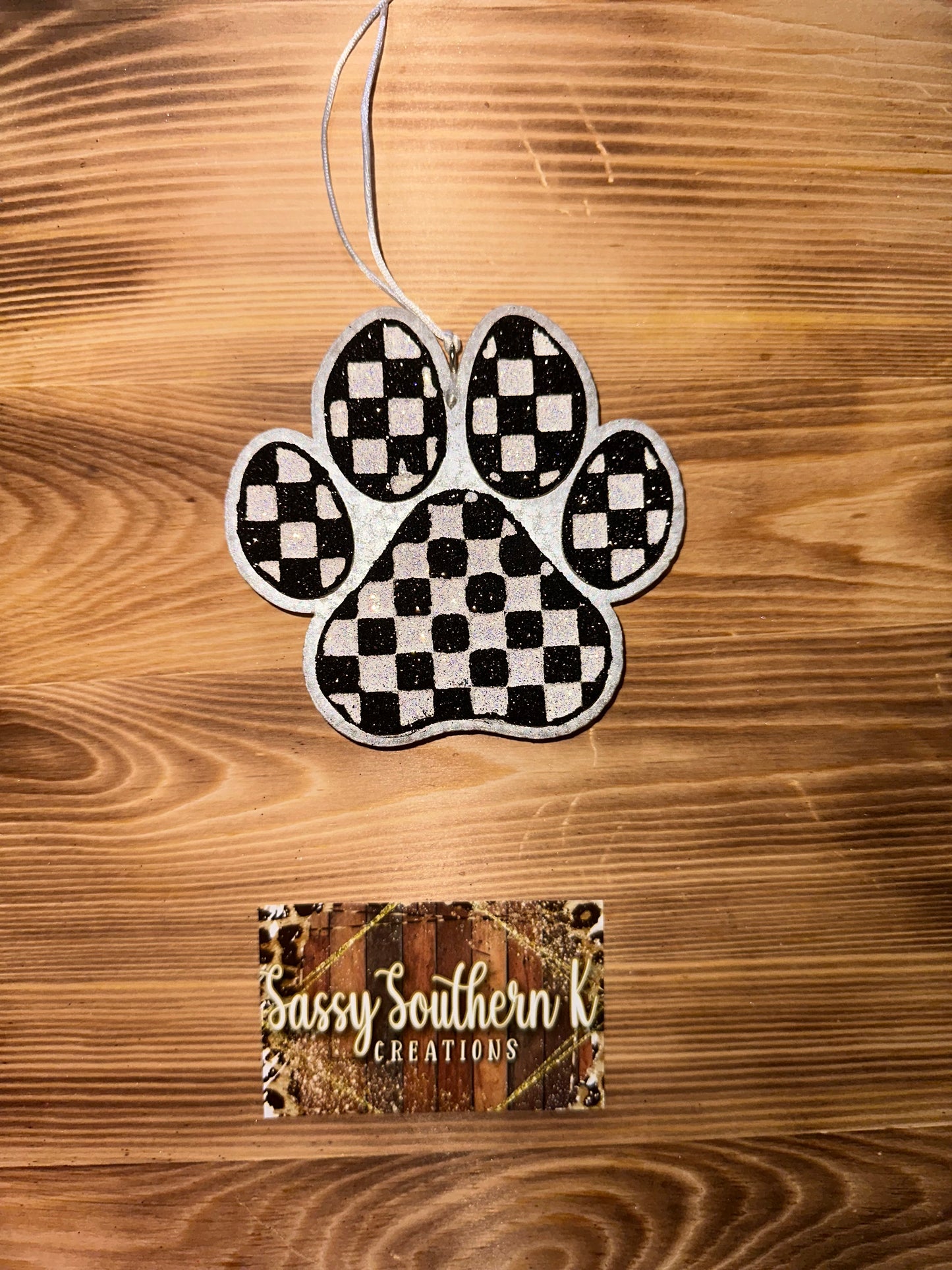 Car Freshie -  Paw - Scent is Upperclass Trailer Trash