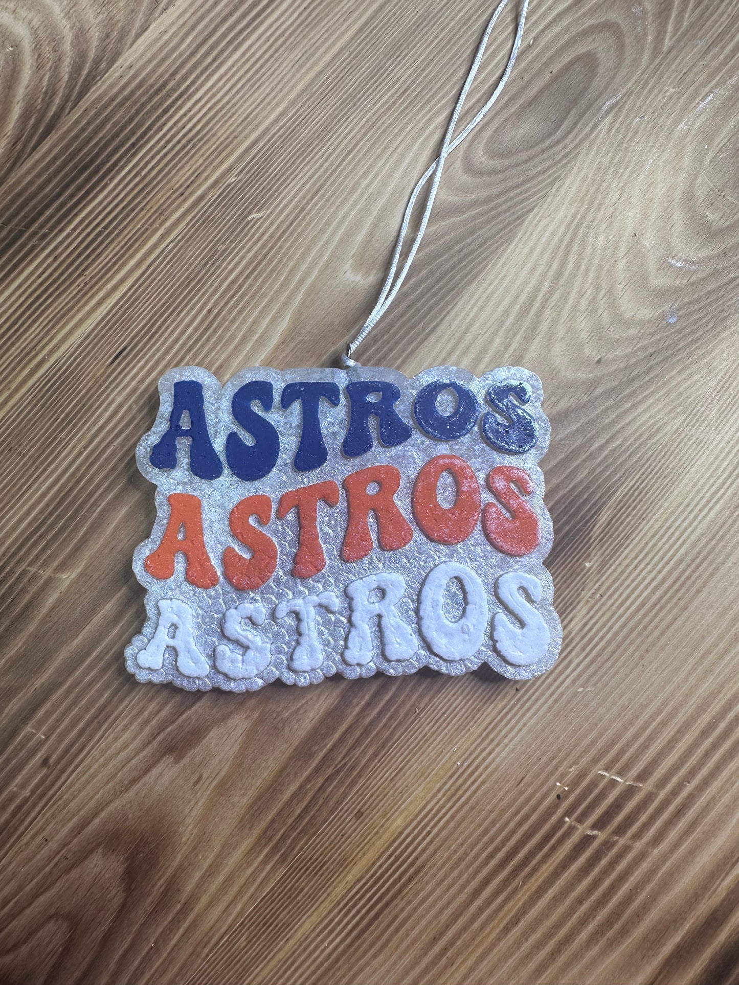 Car Freshie - Astros - Scent is Cool Water