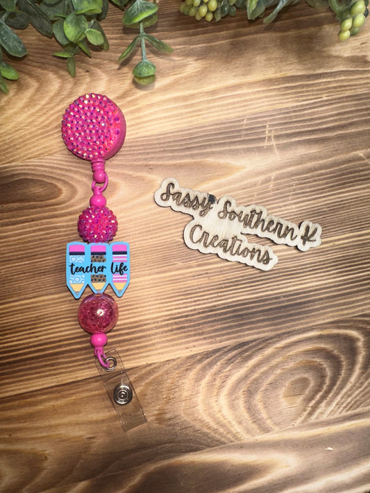 Teacher Life Badge Reels