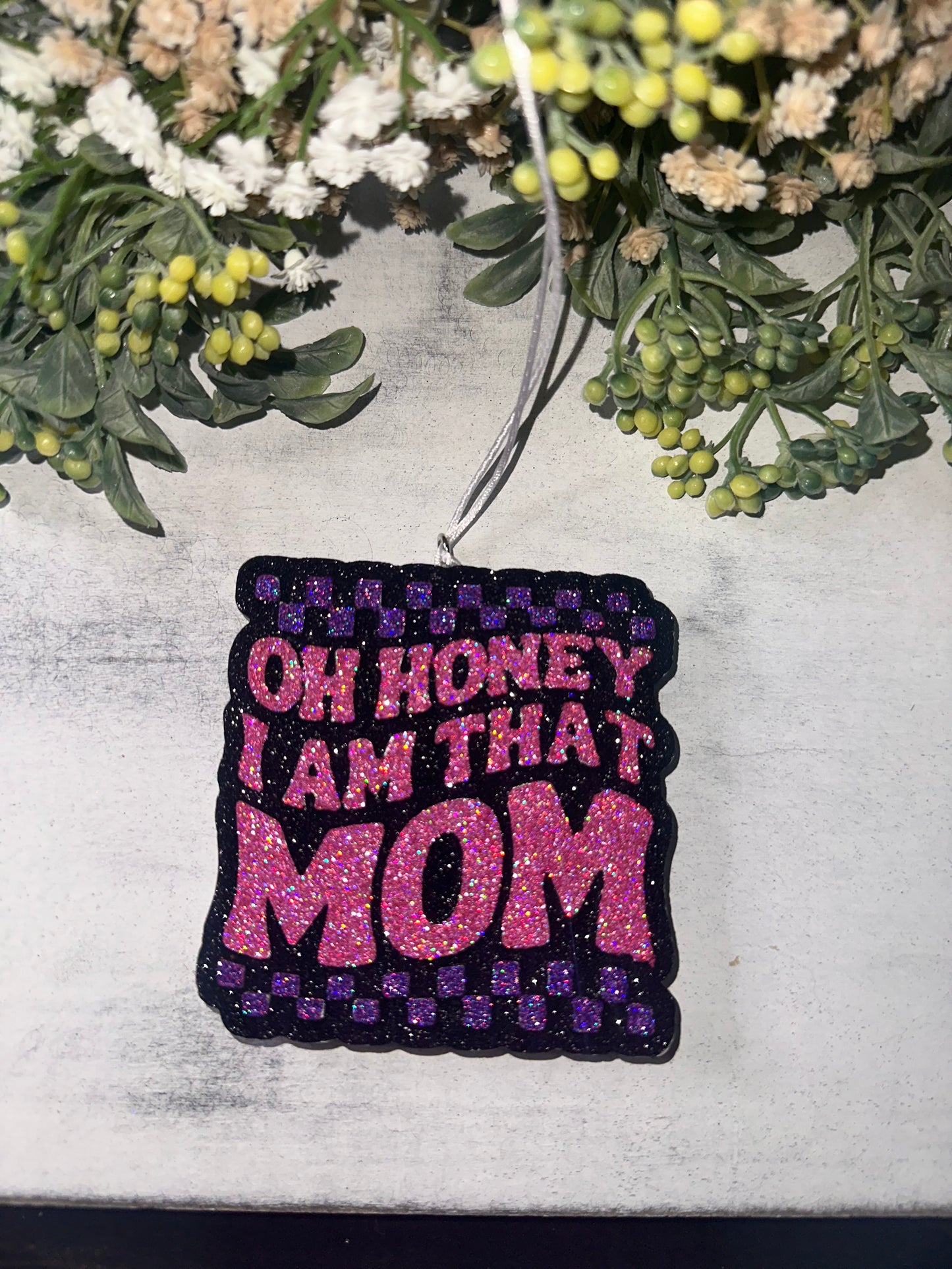 Car Freshie - oh honey  - Scent is Strawberry Leather