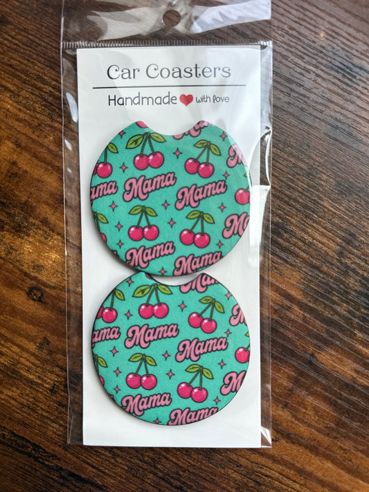 Car Coaster -Neoprene- Mama