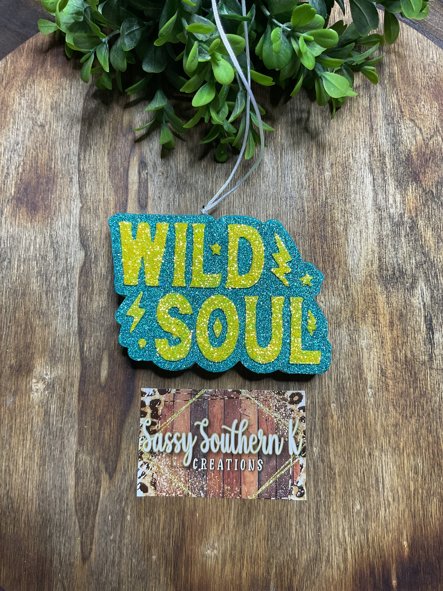 Car Freshie -  Wild Soul - Scent is Leather
