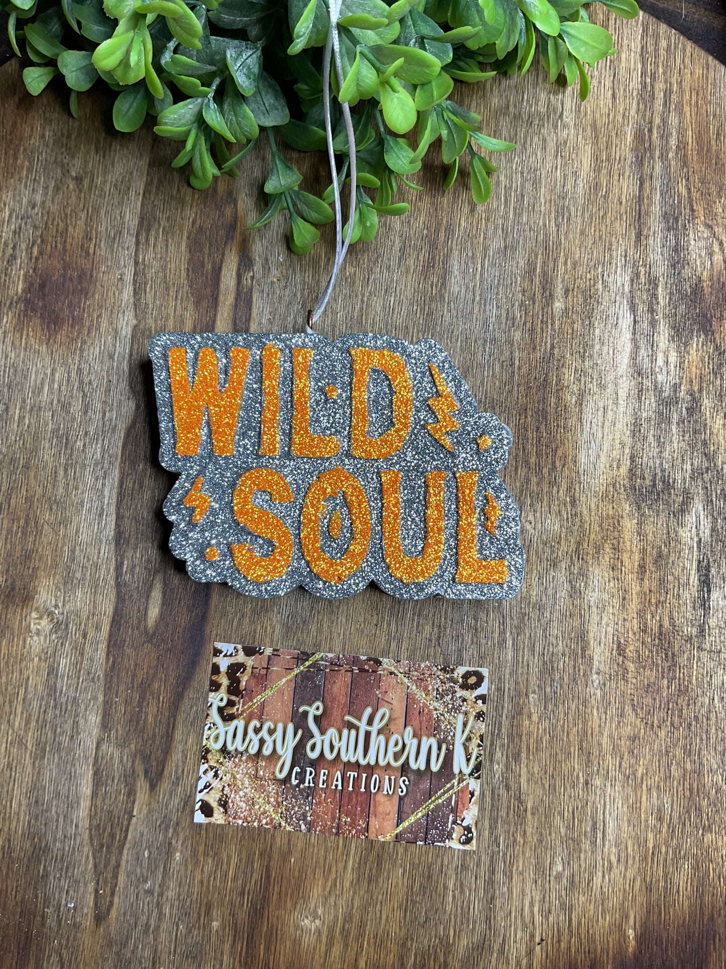 Car Freshie -  Wild Soul - Scent is Pink Pineapple Sunrise