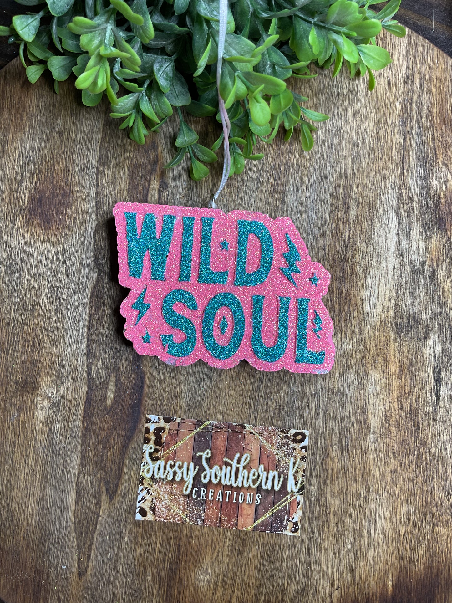 Car Freshie -  Wild Soul - Scent is Candied Leather