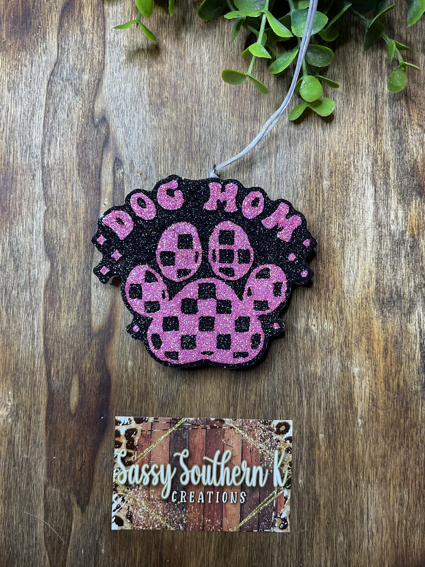 Car Freshie -  Dog Mom - Scent is Mama Tried