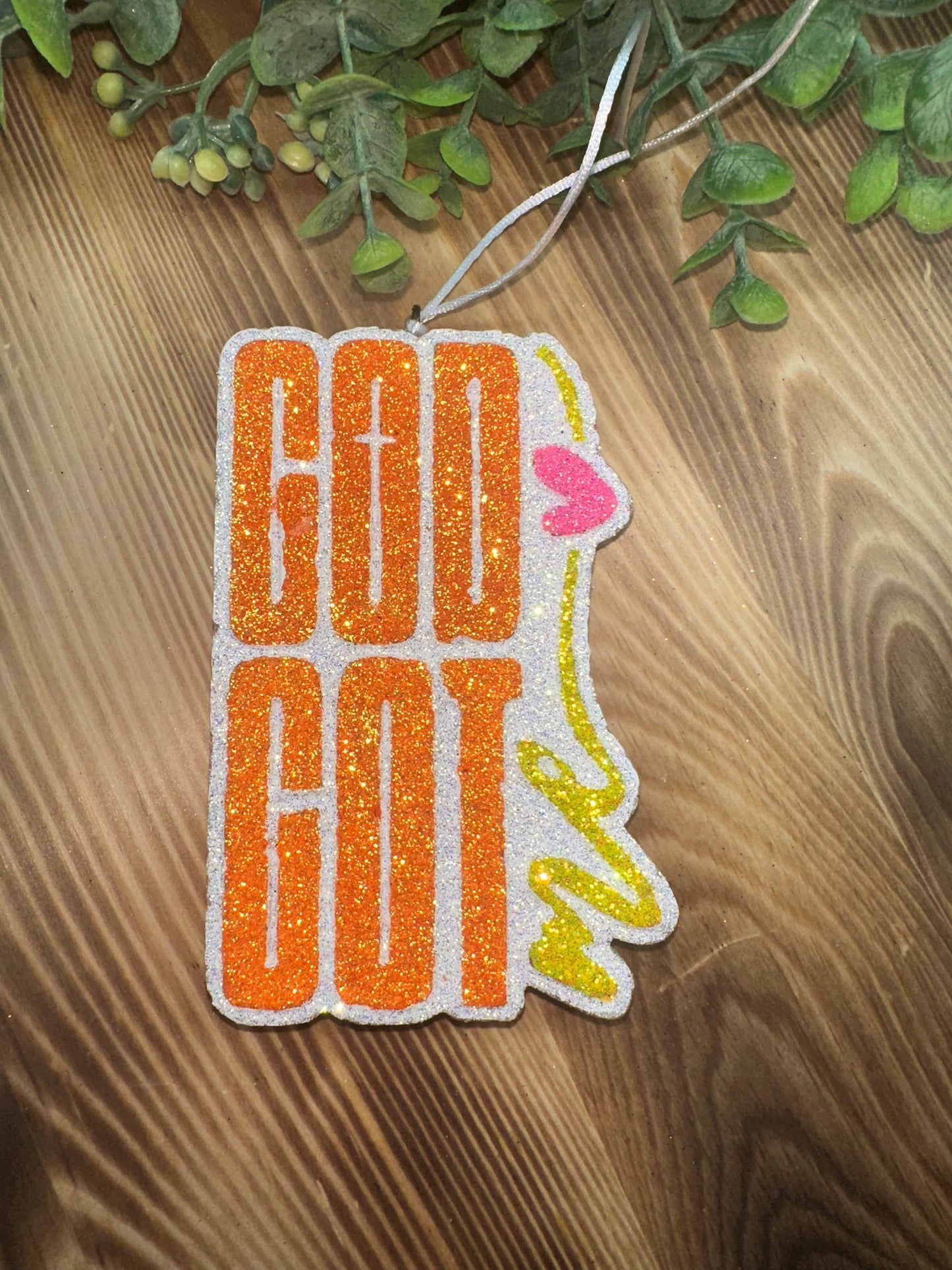 Car Freshie - God Got Me- Scent is Diva
