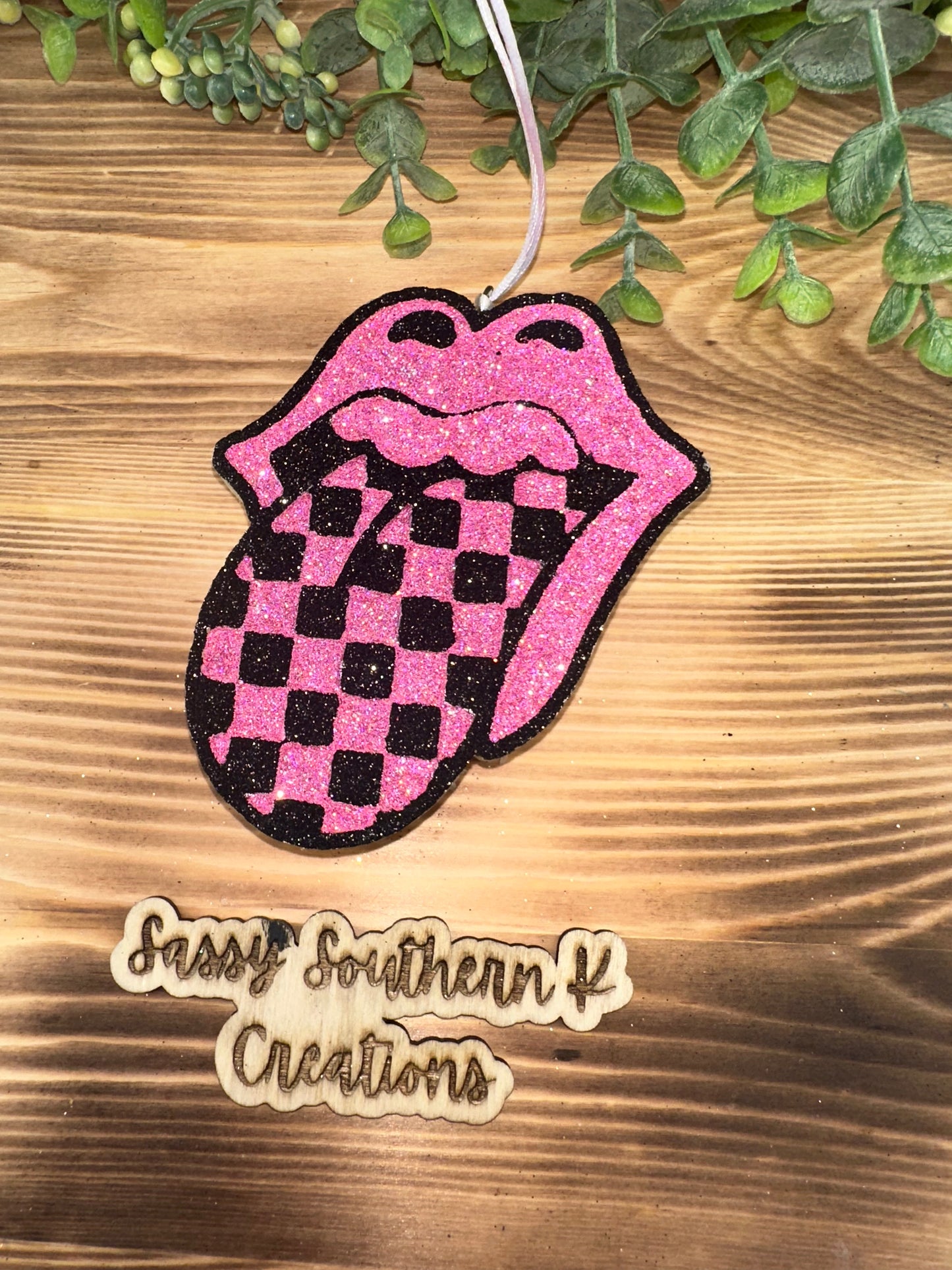 Car Freshie - Tongue- Scent is Texas Barbie