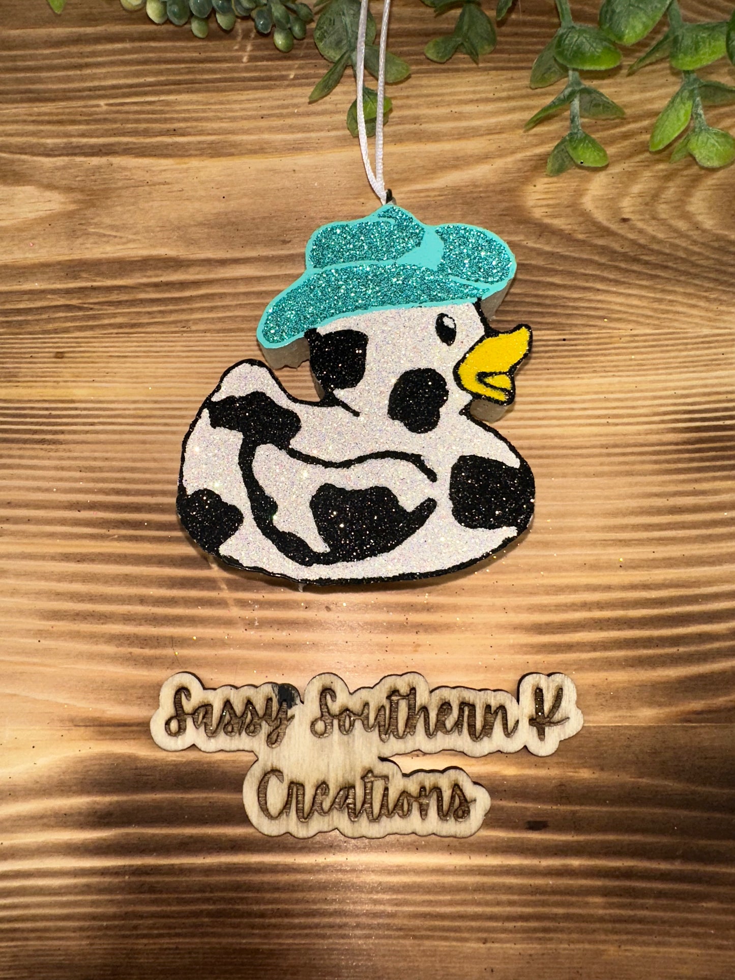 Car Freshie - Duck- Scent is Pink Cotton