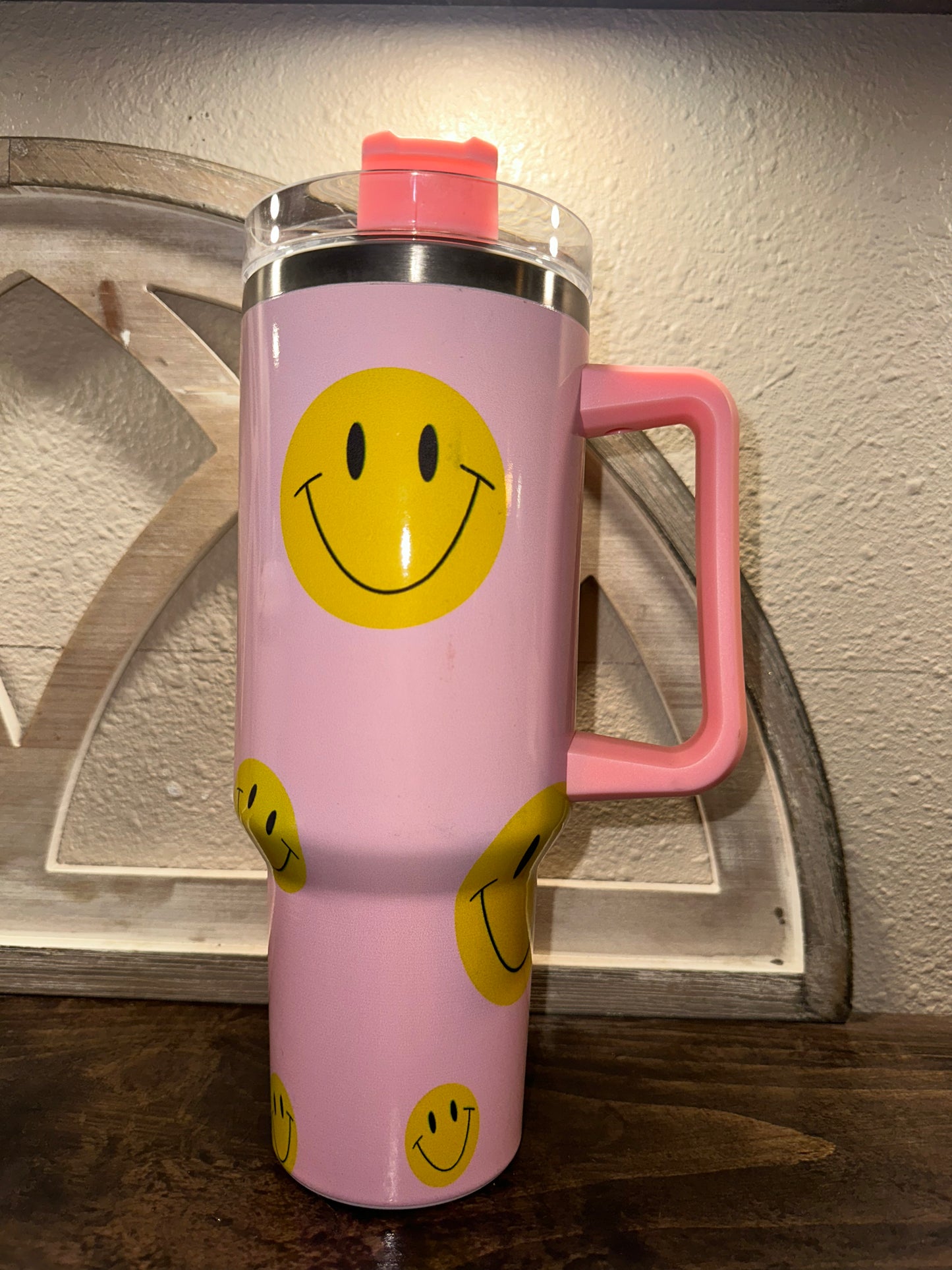 40oz Smiley Tumblet