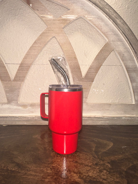Red mini tumbler