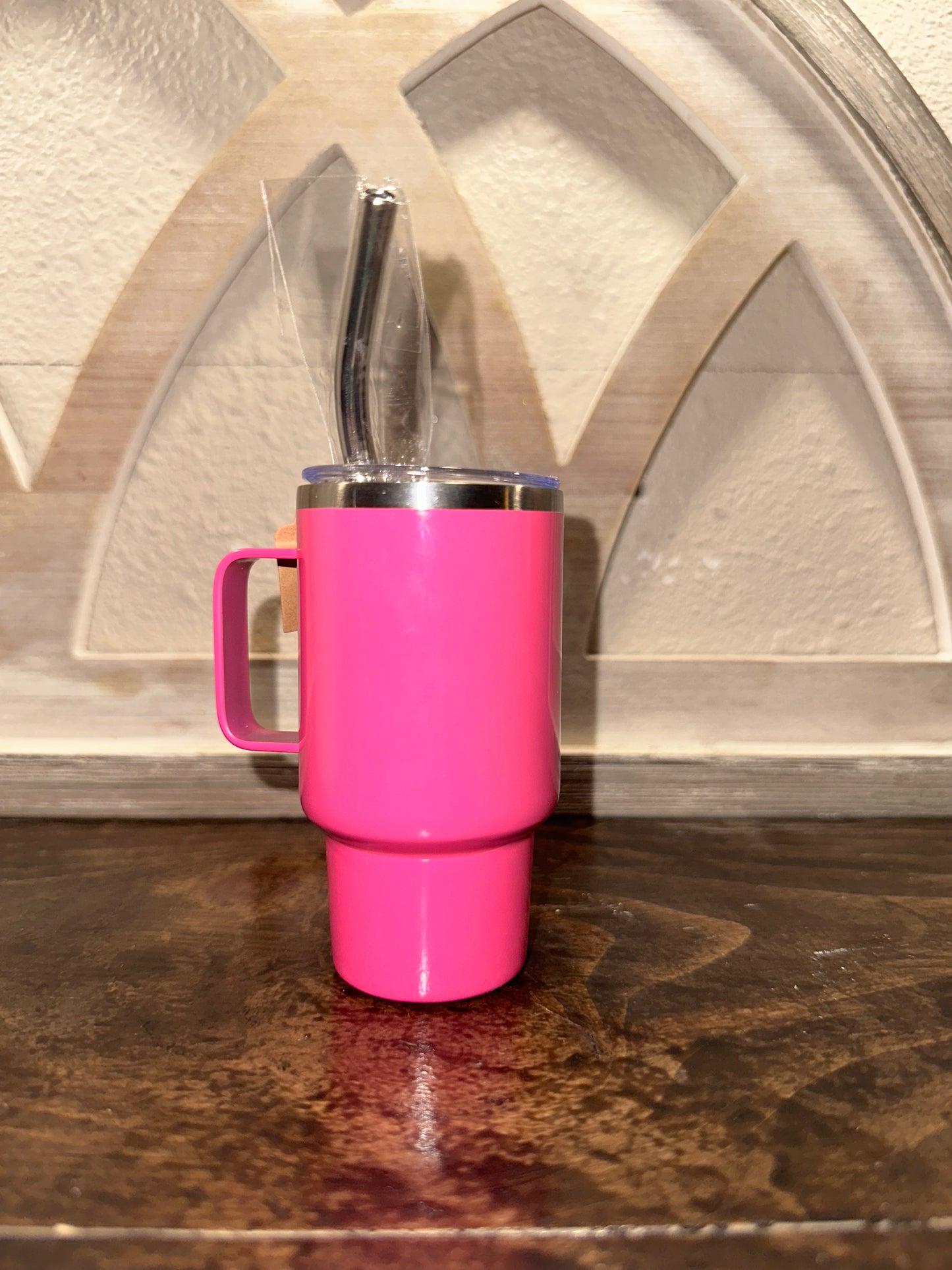 Pink mini tumbler