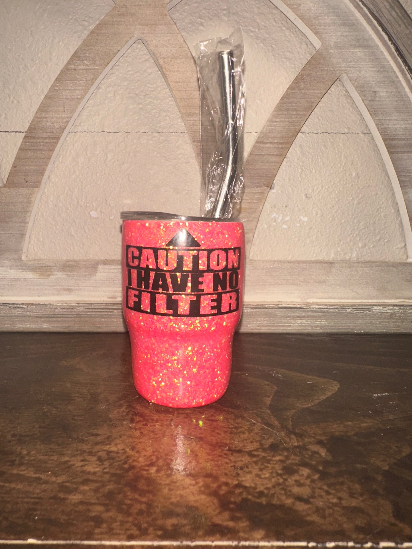 Mini Tumbler - Caution