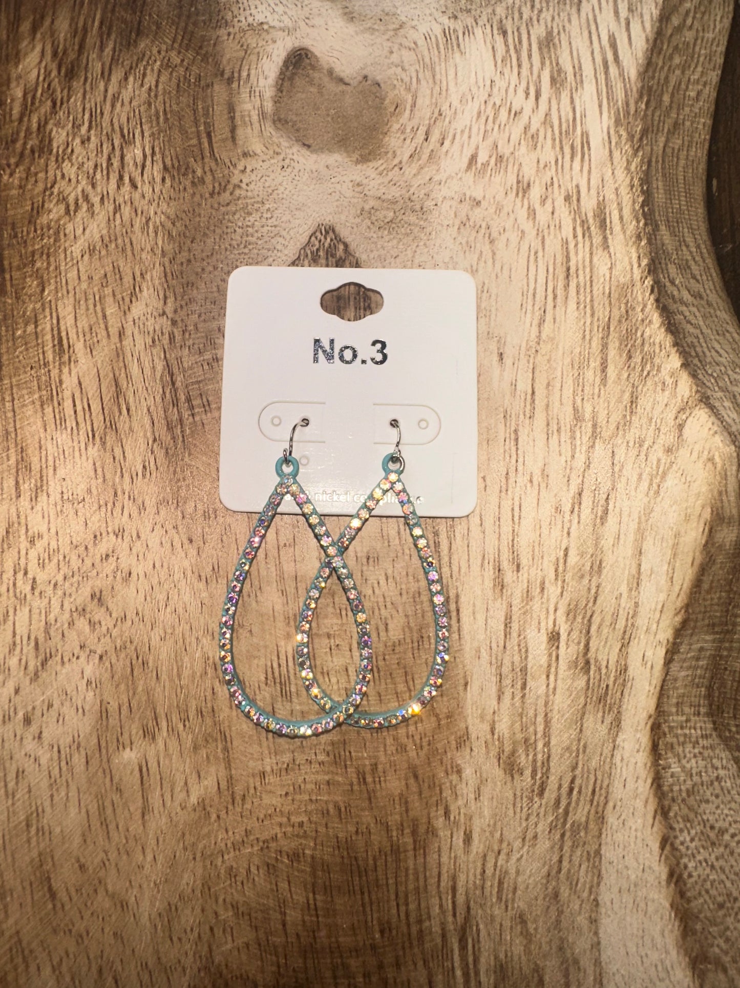 Turquoise Rhinestone