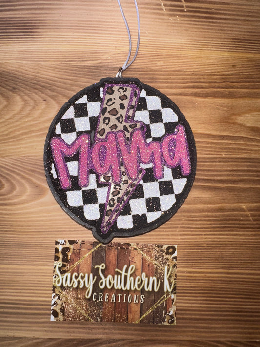 Car Freshie - Mama - Scent is Pink Sugar