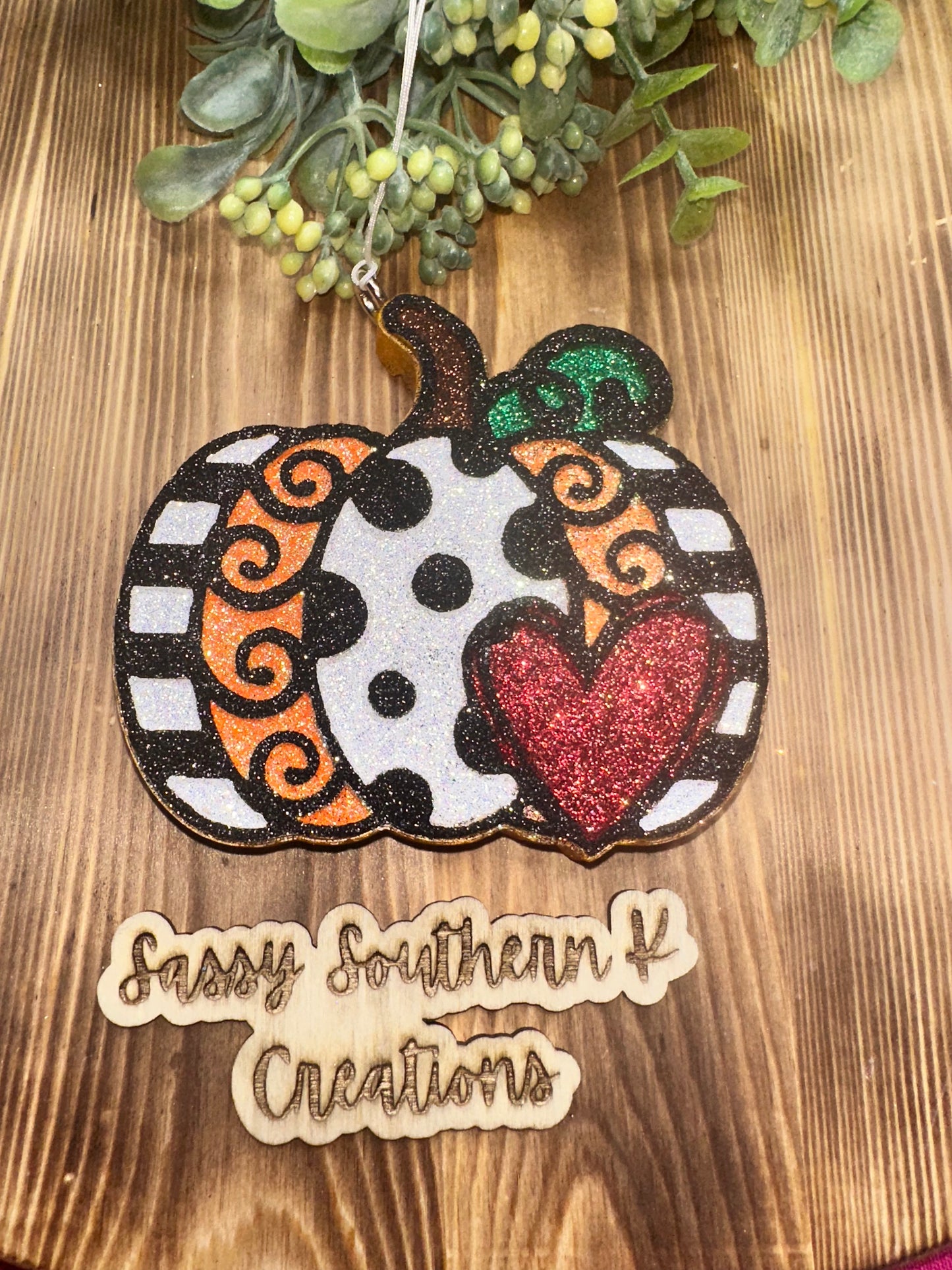 Car Freshie - Pumpkin - Scent is Vanilla Pumpkin Marshmallow