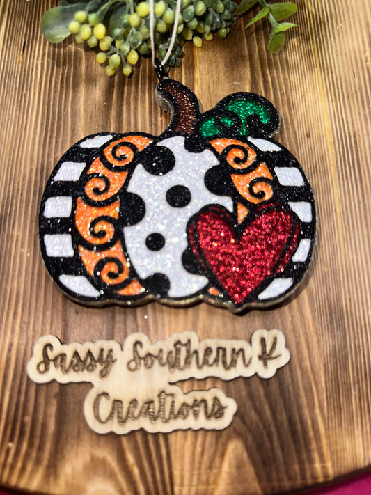 Car Freshie - Pumpkin - Scent is Leather