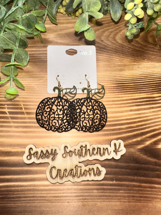 Pumpkin Earrings