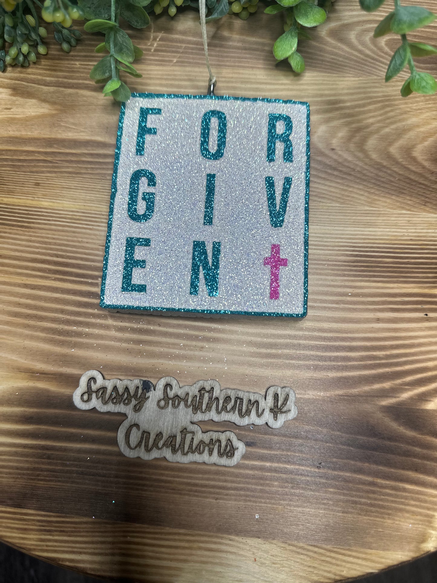 Car Freshie - Forgiven- Scent is Fruit Loops