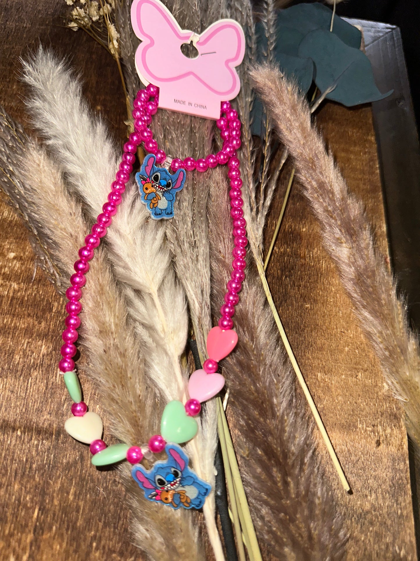 Stitch Necklace/Bracelet Set
